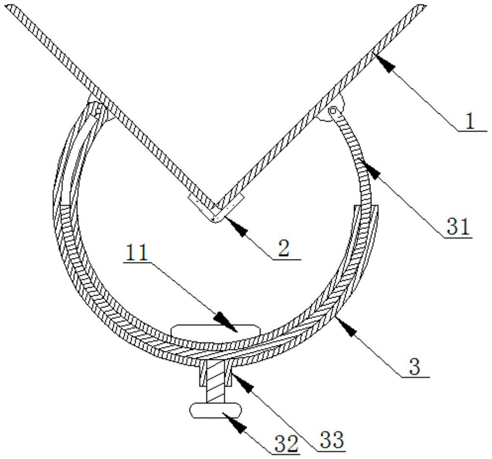 一种建筑装潢方便角度固定的阳角抹灰板的制作方法