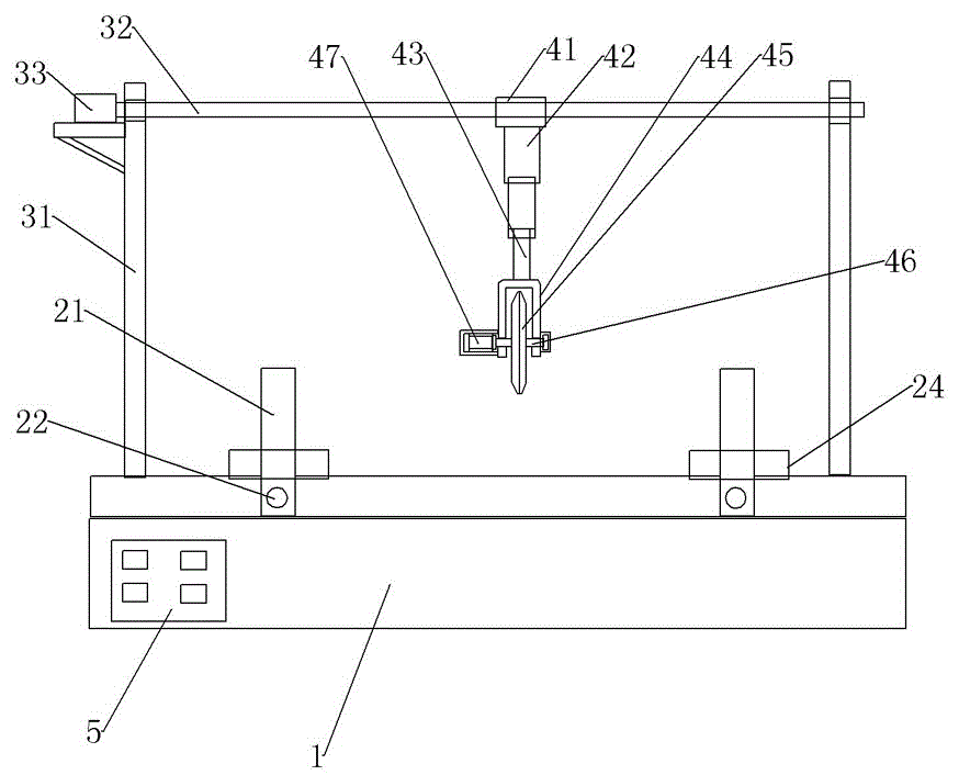 一种路灯杆的冲压切割装置的制作方法