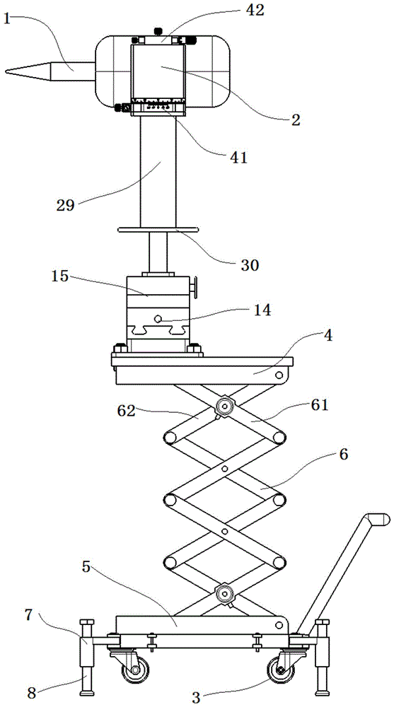 一种建筑施工用墙体钻孔装置的制作方法