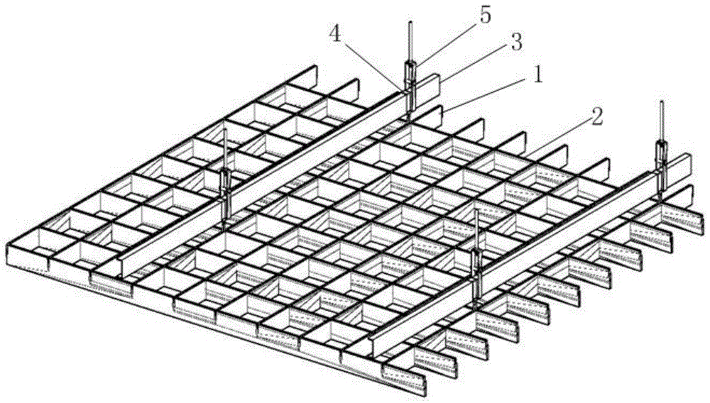 一种栅格吊顶结构的制作方法