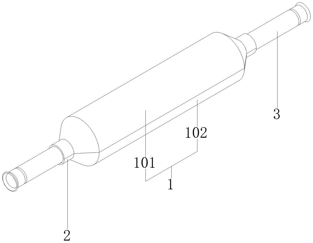 一种新型消音器的制作方法