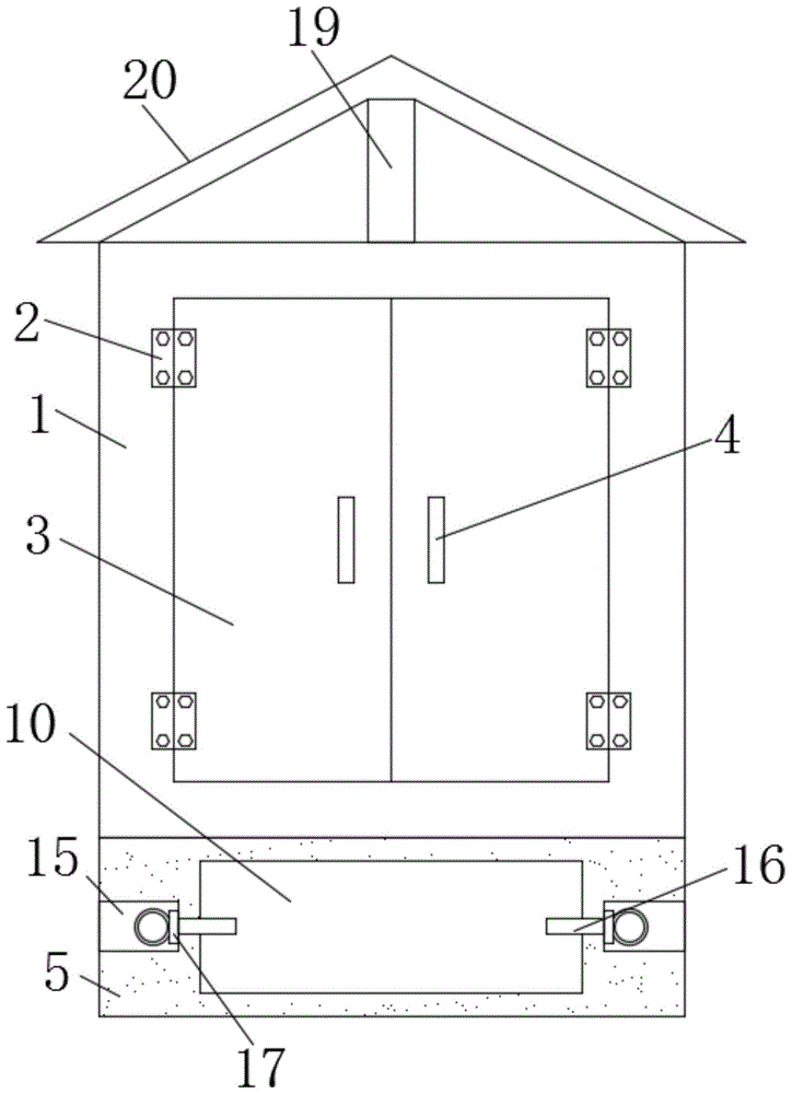 一种光伏设备电力箱的制作方法