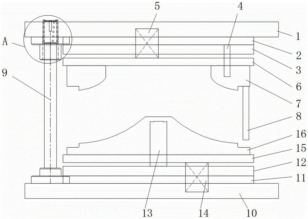 叶轮铆合模具的制作方法