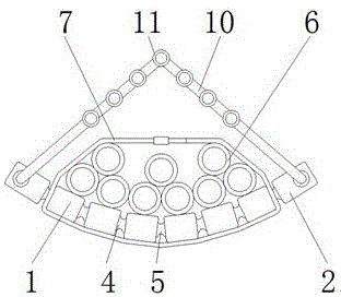 一种方便对建材进行吊运的建材放置架的制作方法