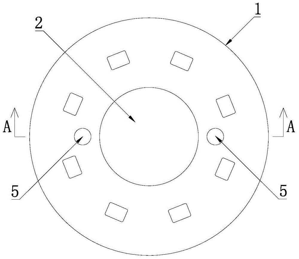 一种环形光源铝基板的制作方法