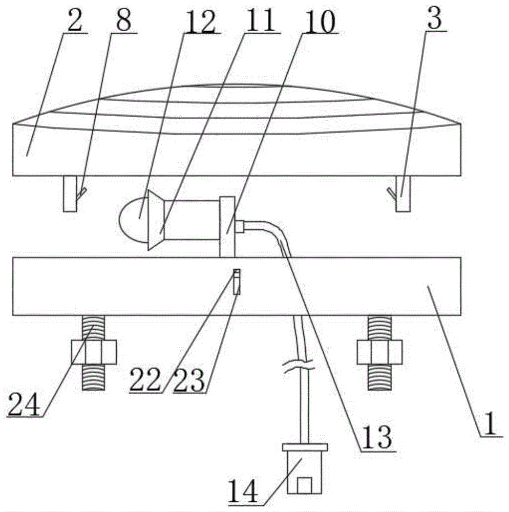 一种LED重载汽车示廓灯的制作方法