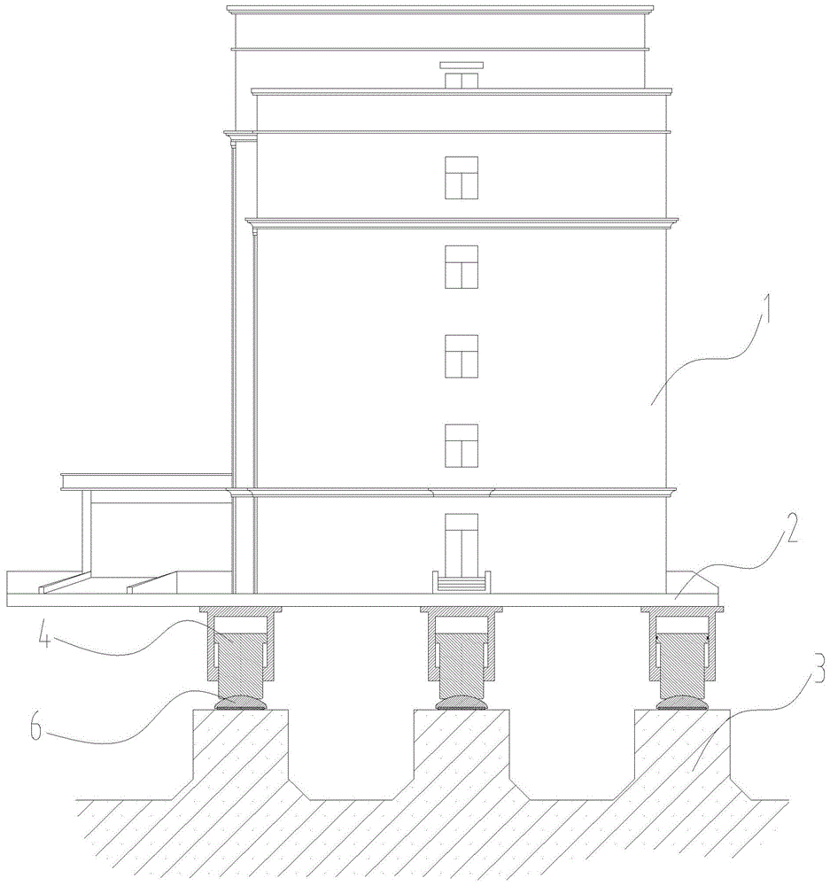 用于建筑物平移的悬浮支撑滑移装置的制作方法