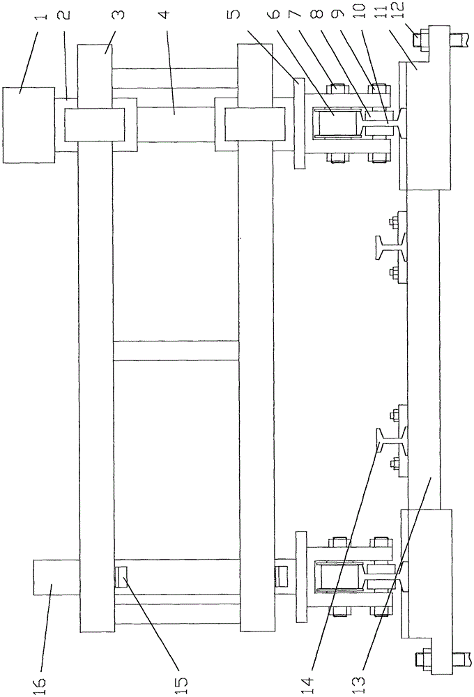 一种矿井常闭门式挡车器的制作方法