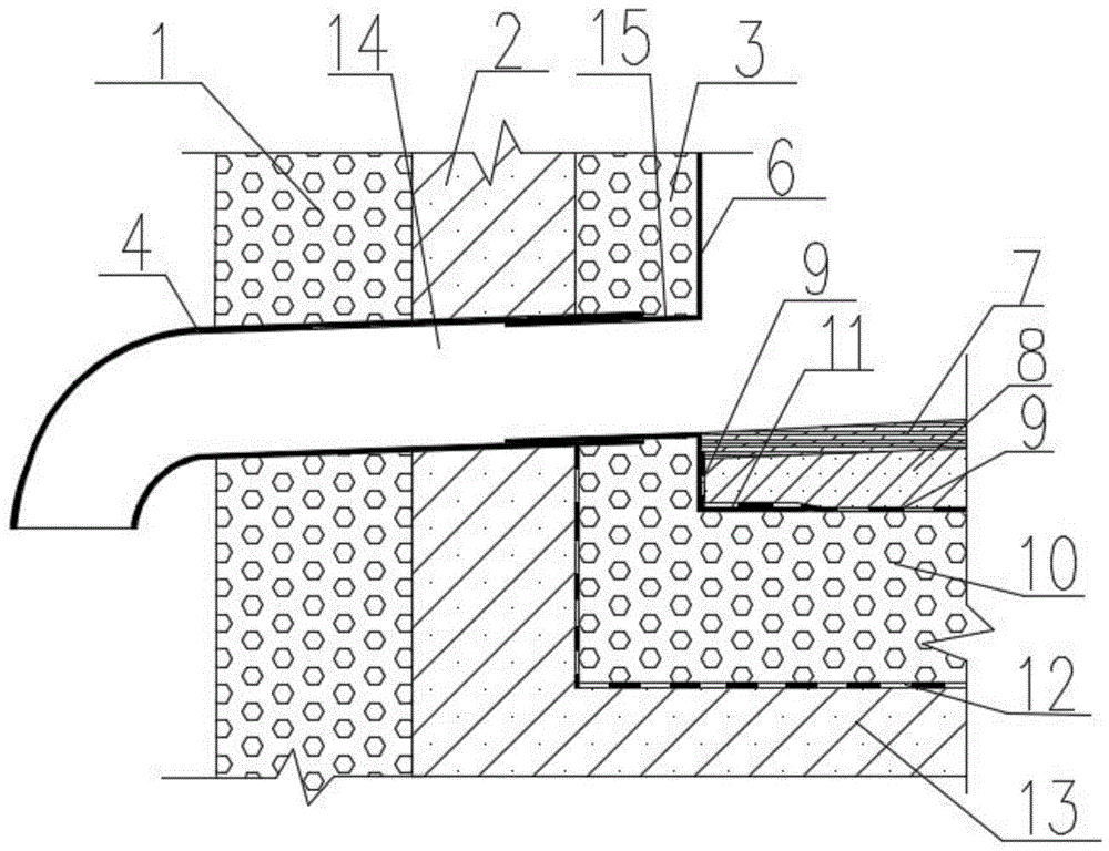 一种被动式建筑屋面防水结构及落水斗结构的制作方法