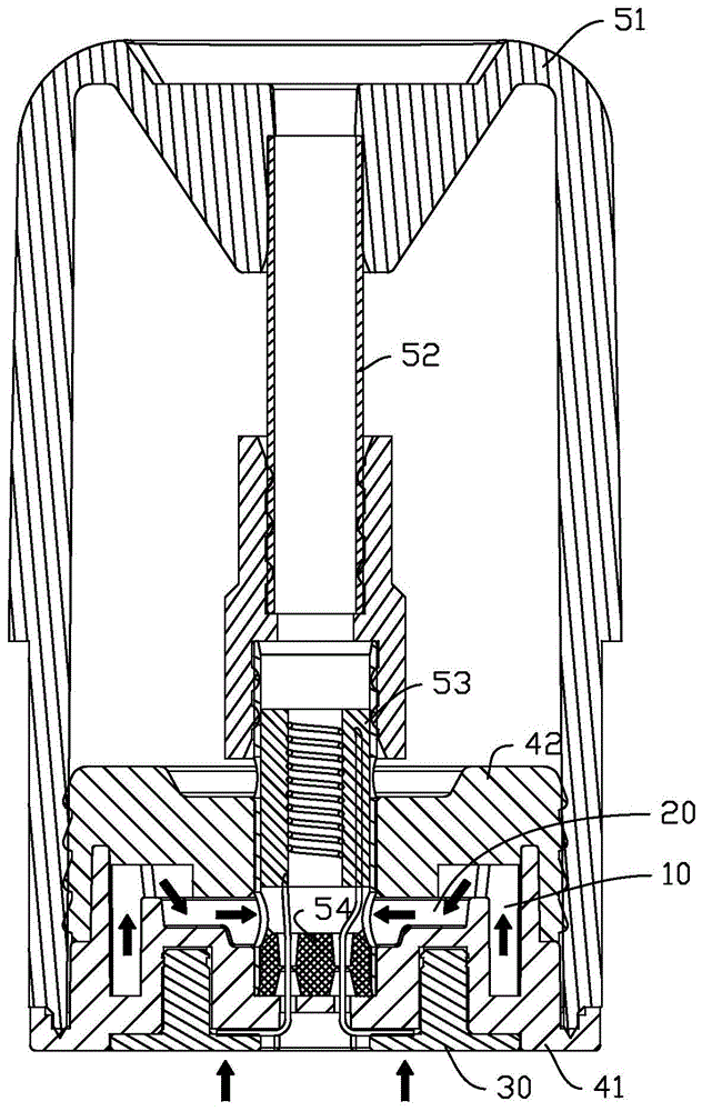 一种缓冲和防漏气道及电子烟的制作方法