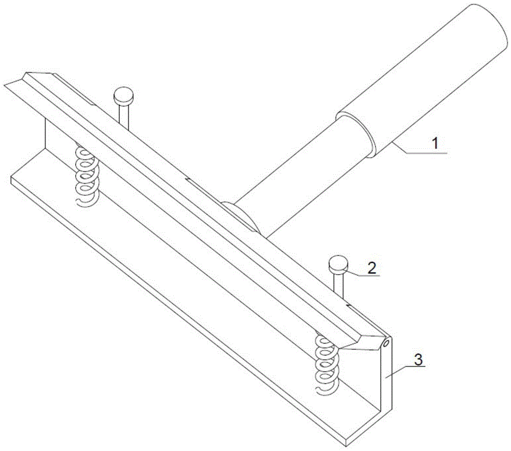 一种造型机辅线用自动调整刮板的制作方法