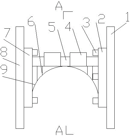 一种穹桥支撑建筑爬架装置的制作方法