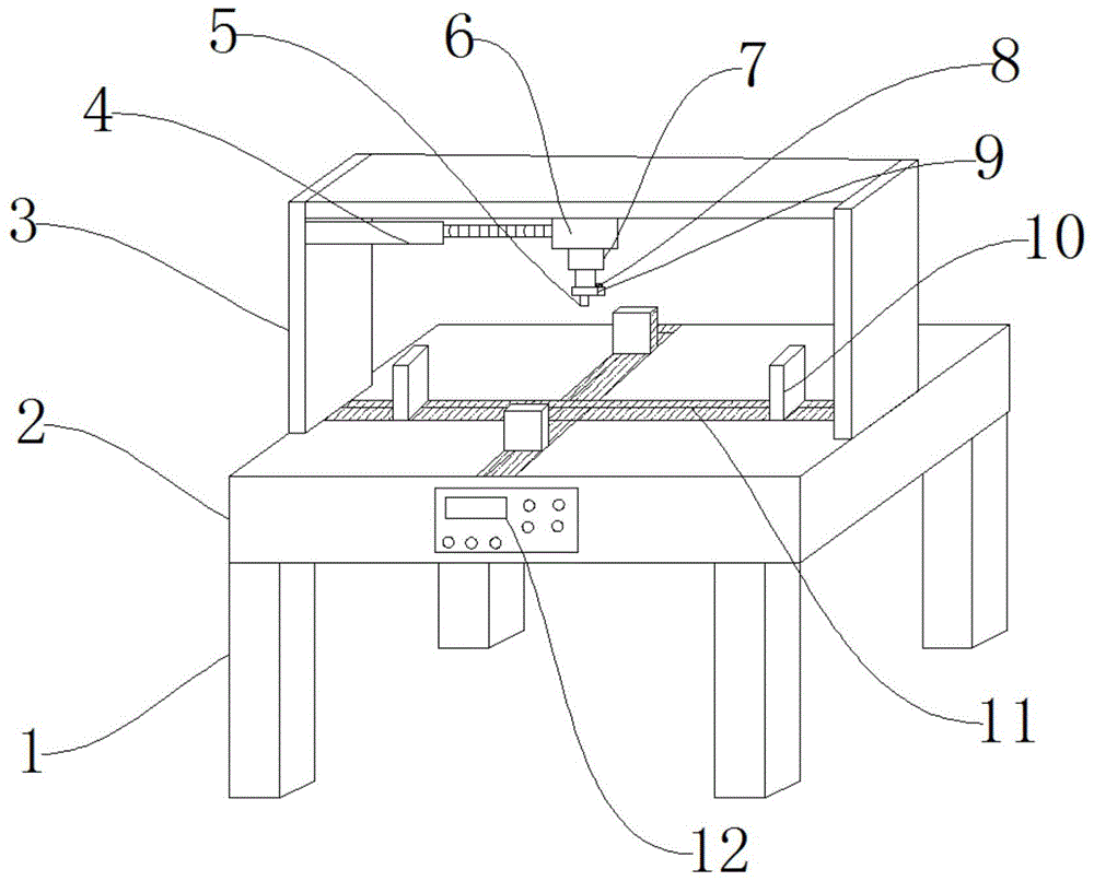 一种操作方便的新型模具加工工装的制作方法