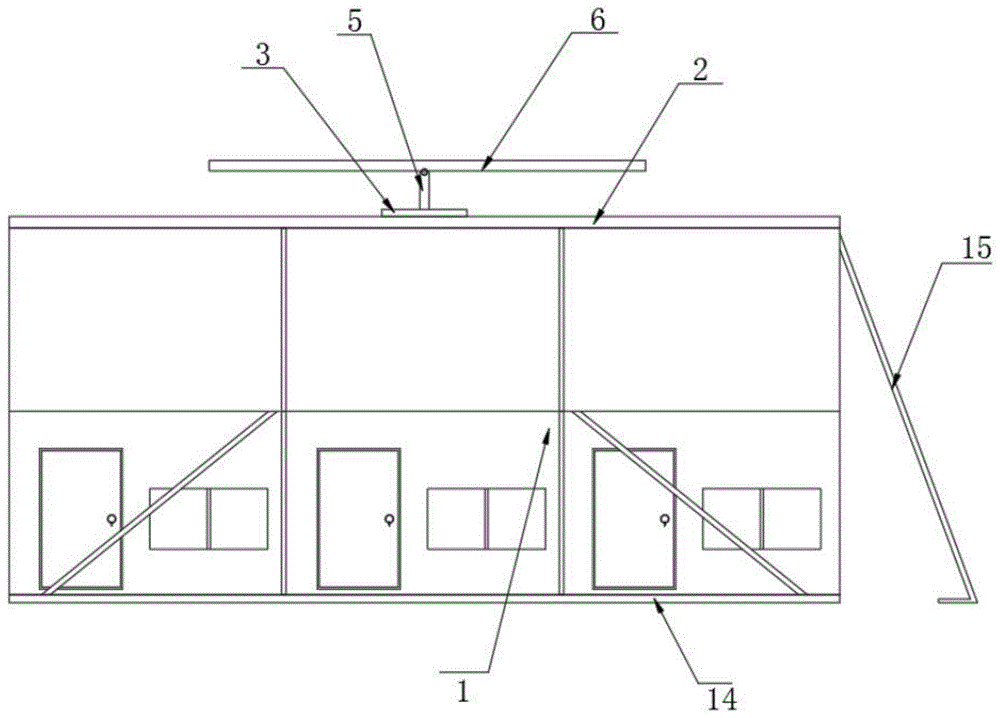 一种建筑工地用临时工棚的制作方法