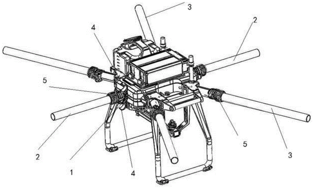 一种无人机机臂折叠结构的制作方法