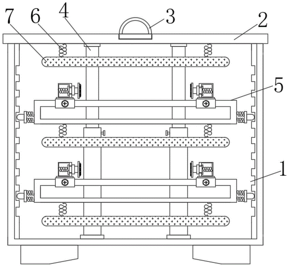 一种建筑工程用测量工具存放箱的制作方法