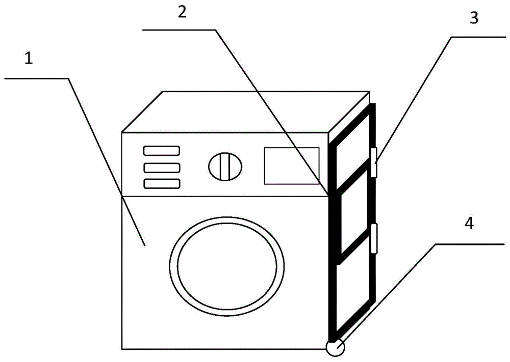 一种能够挂衣物的洗衣机的制作方法