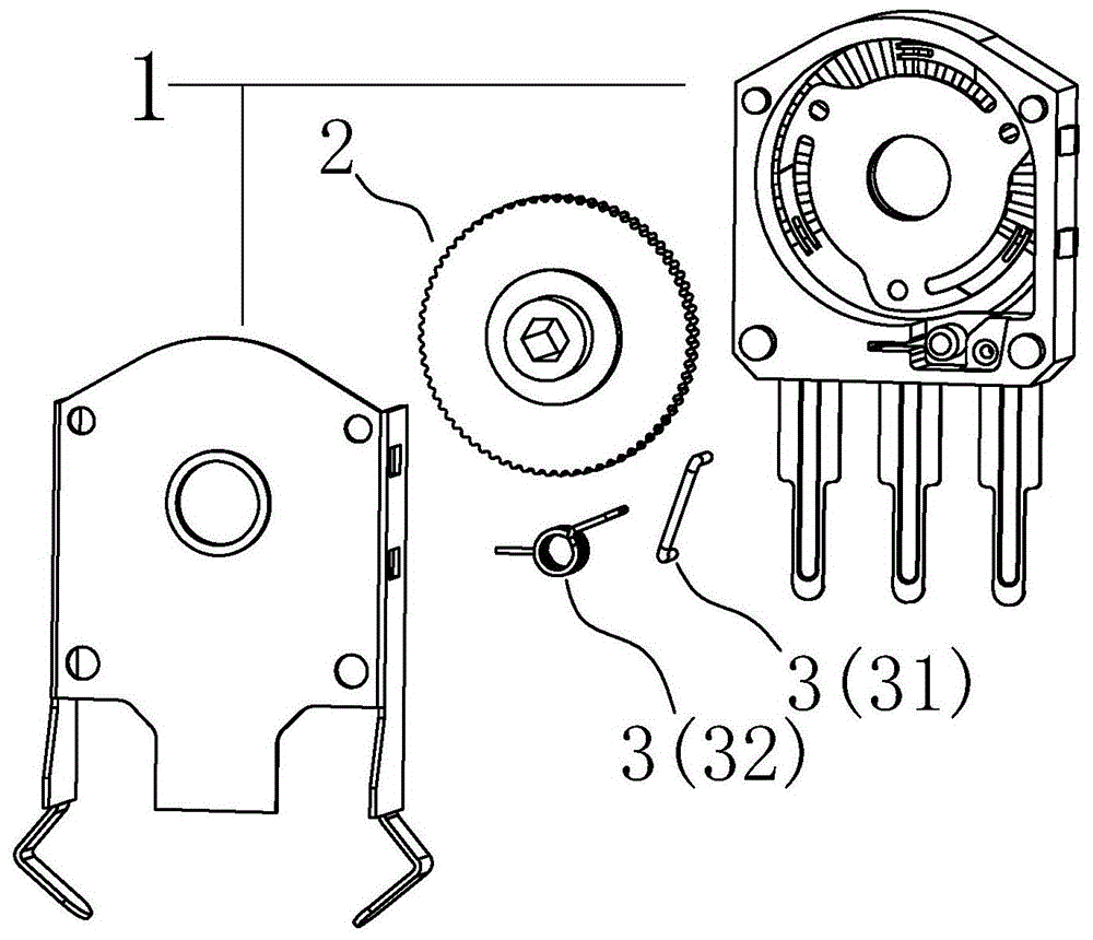 一种鼠标编码器手感发生机构的制作方法