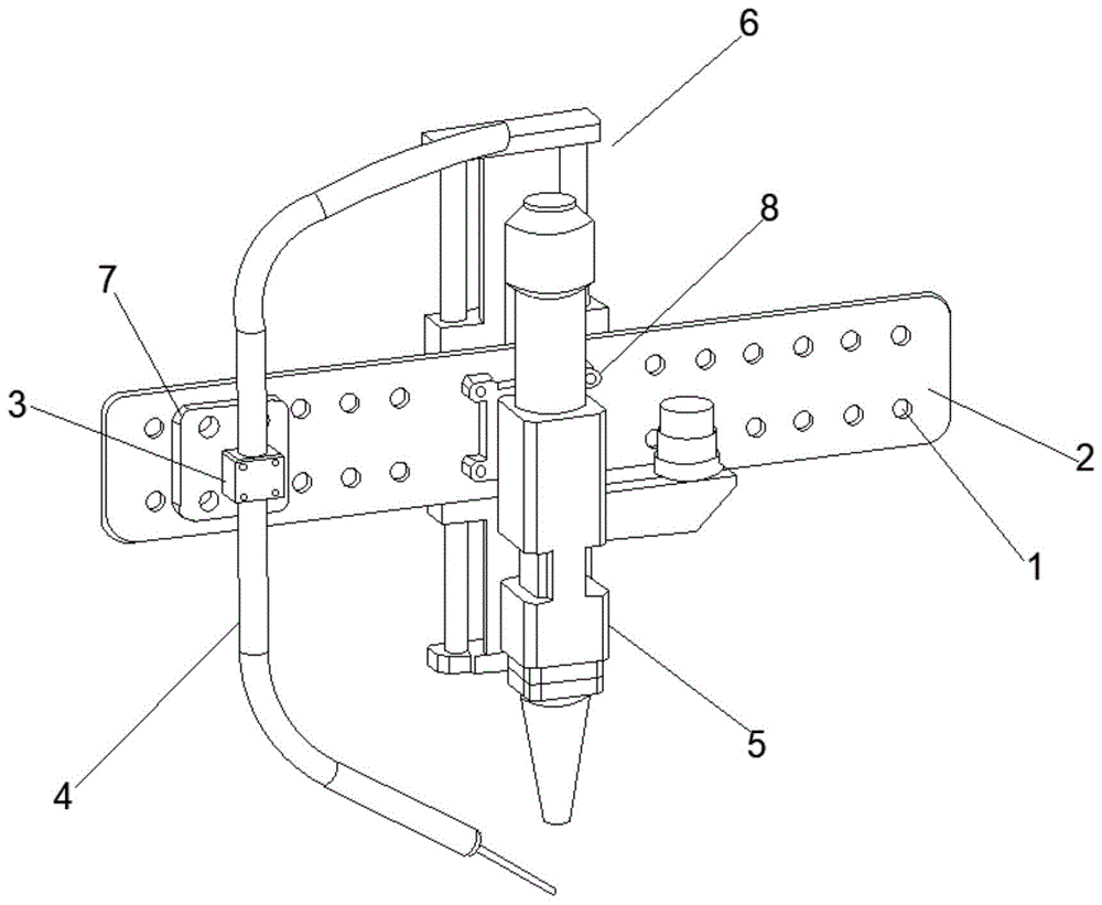 一种激光-电弧复合焊接装置的制作方法