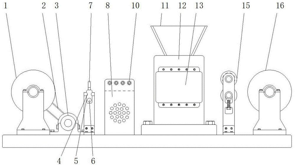 一种具有自动送线结构的护套机的制作方法