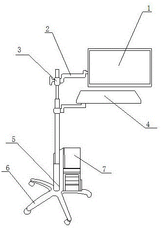 一种英语教学用显示屏的制作方法