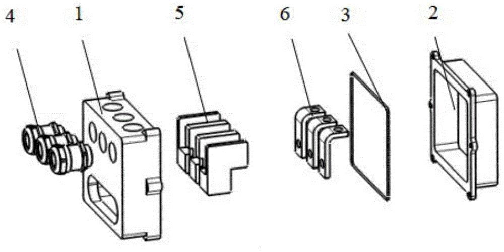 一种双向出线的电机接线盒的制作方法