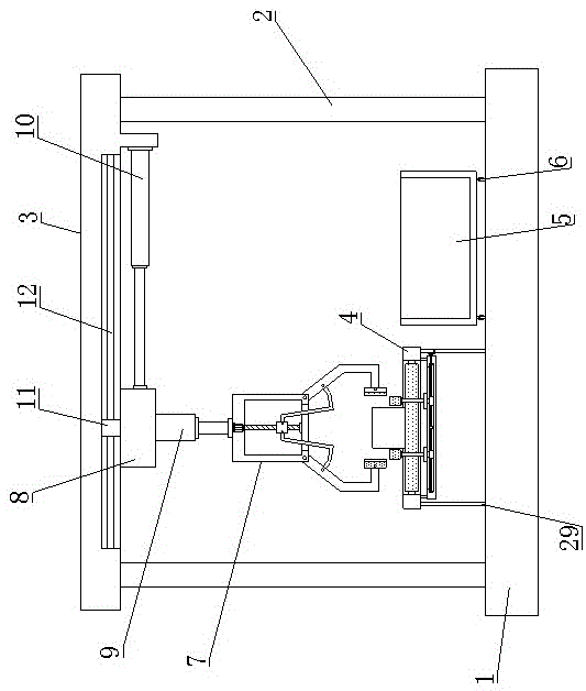 一种冷弯成型机上的收料装置的制作方法