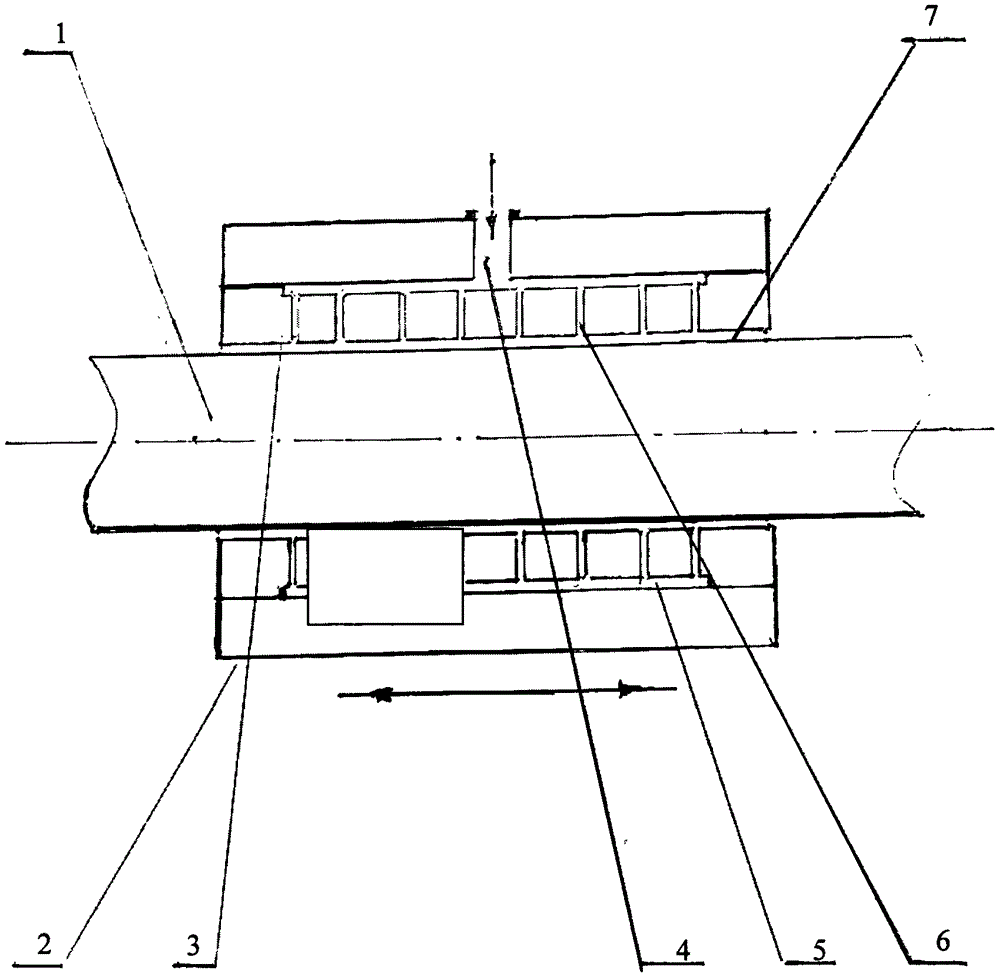 气浮柱体轨道滑套的制作方法