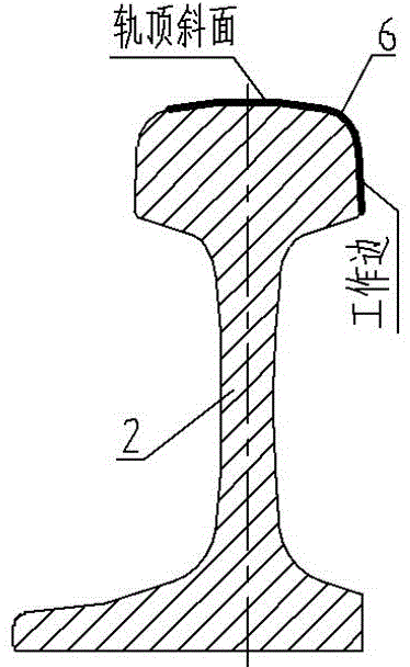 一种层流等离子强化合金钢辙叉的制作方法