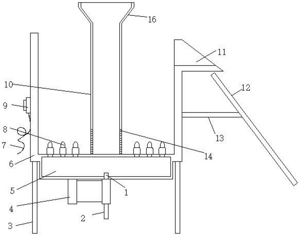 一种建筑工程用新型洗石除泥装置的制作方法