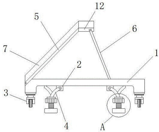 一种可自动升降式建筑用扶梯的制作方法