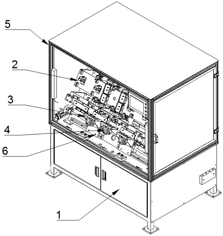 一种电脑桌小铁片焊接专机的制作方法