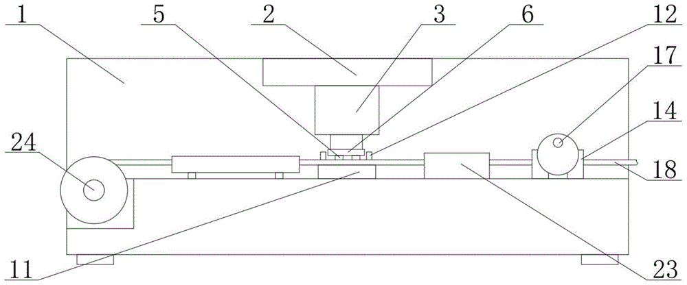 一种高阻燃电线用压合整型装置的制作方法