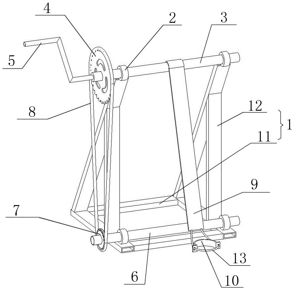 一种围护栏杆拔除工具的制作方法