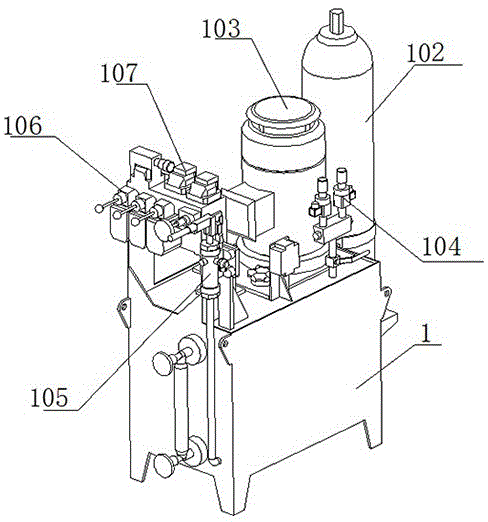 一种液压绞车用自动化液压系统及液压控制方式的制作方法
