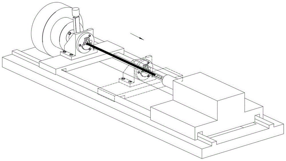 背景技术:在加工摩托车曲轴时,拉削工艺的实现一般需要通过拉床设备
