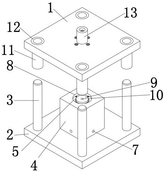 一种滤清器壳体冲压成型模具的制作方法