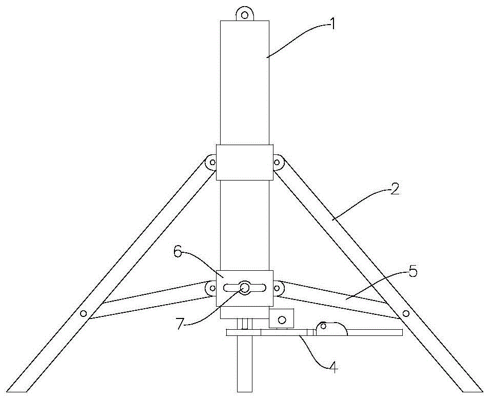 排鼓脚架的制作方法