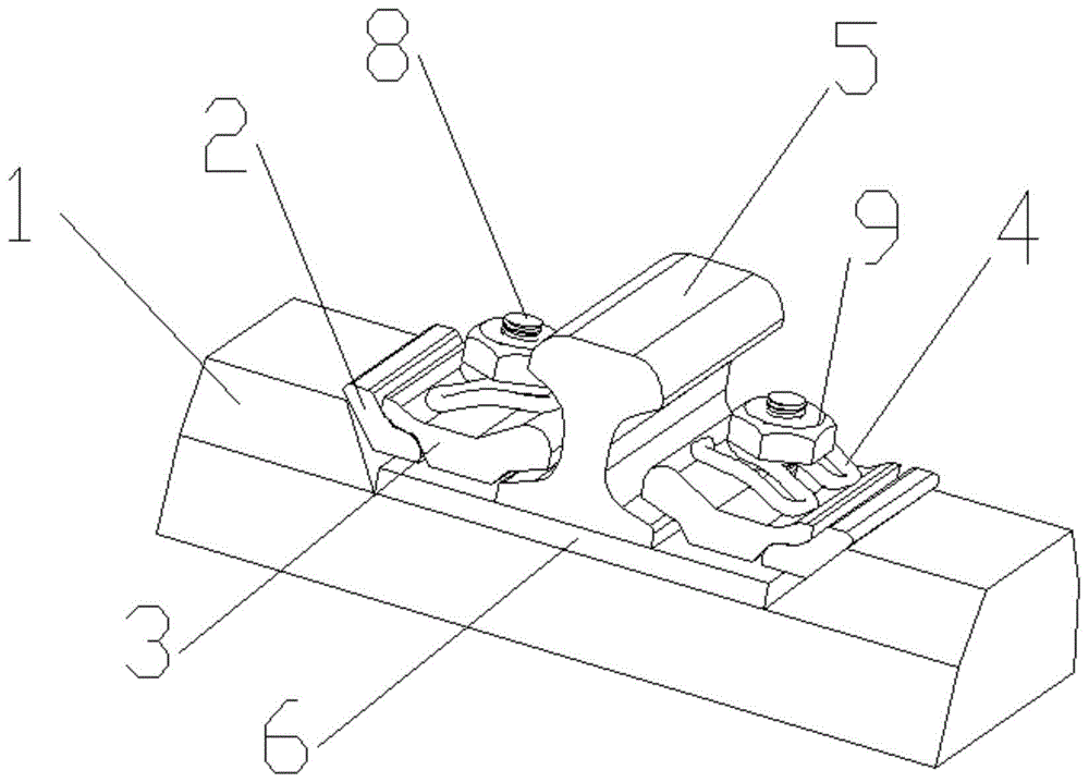 一种轨道扣件机构的制作方法