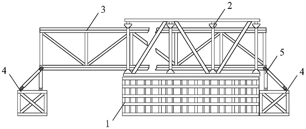 一种穿行式仰拱模板装置的制作方法