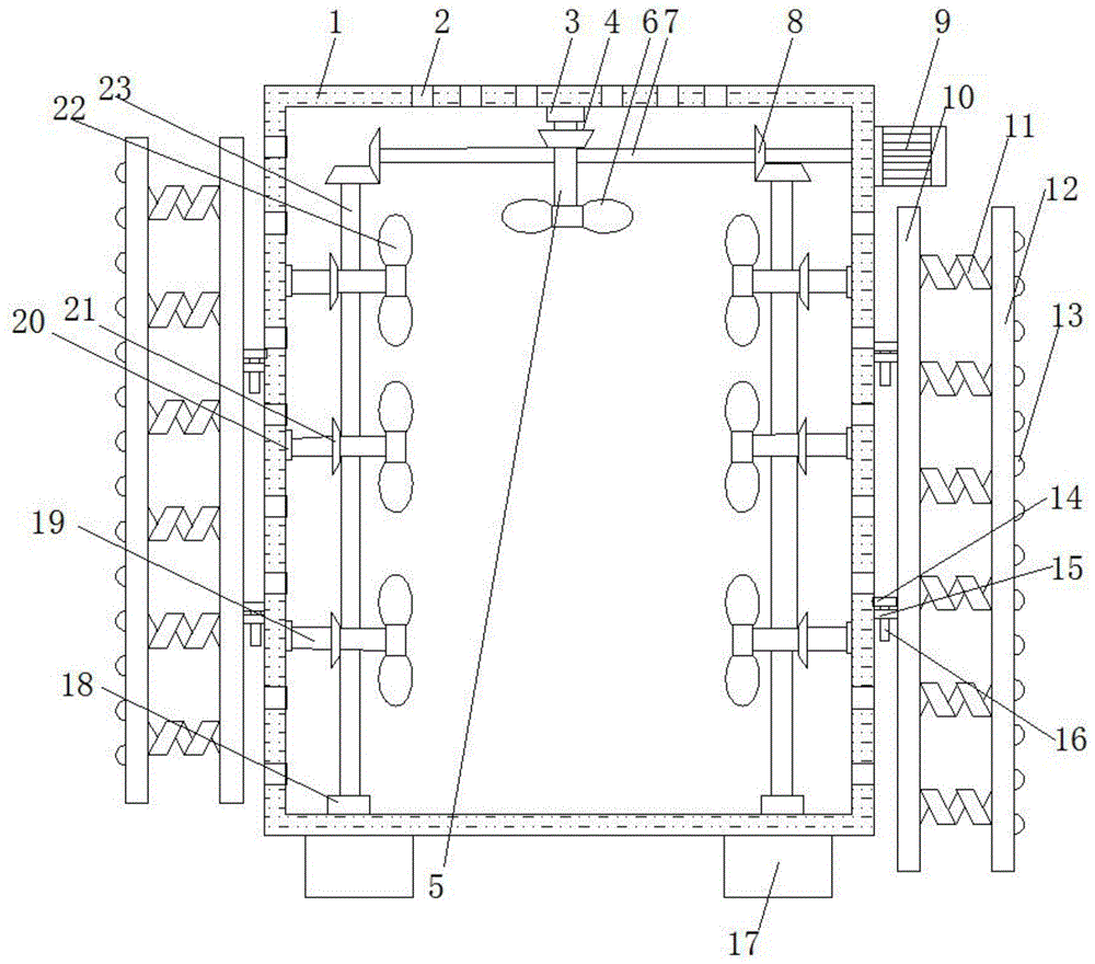 一种建筑工地用临时配电柜的制作方法