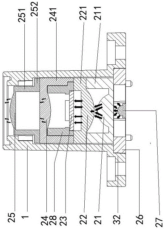 LED光学组件及使用该LED光学组件的LED成像灯的制作方法