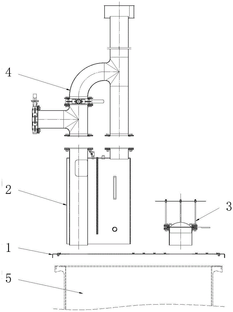 用于厌氧发酵反应器的沼气减压装置的制作方法