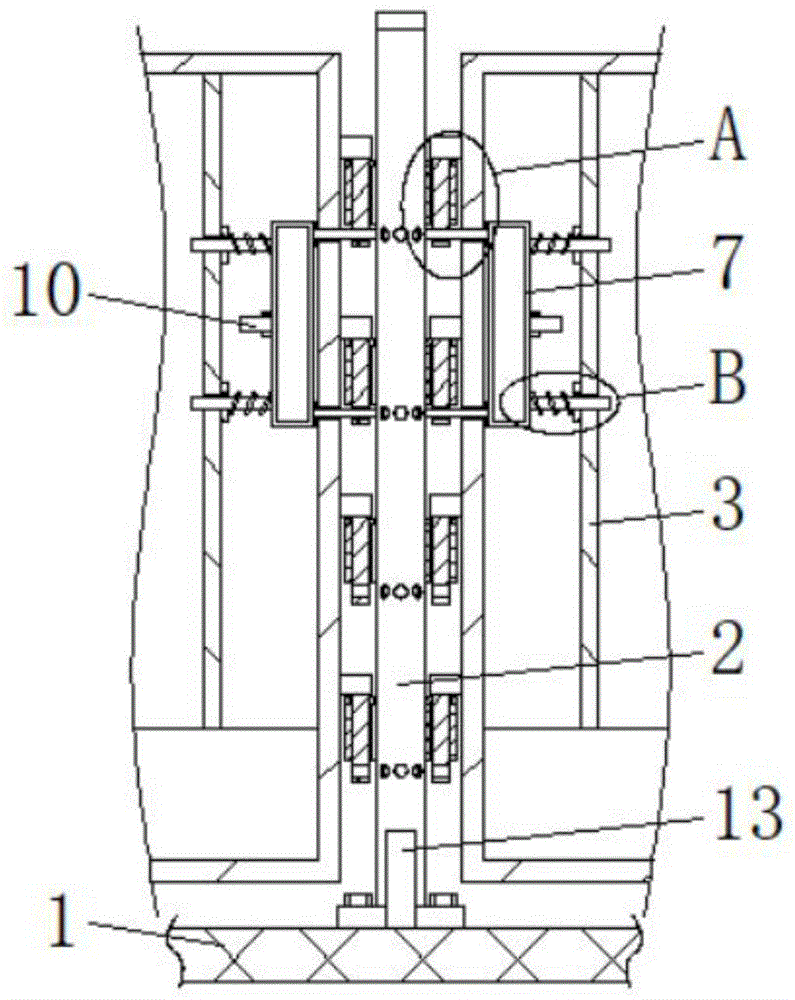 一种建筑施工基坑护栏的制作方法