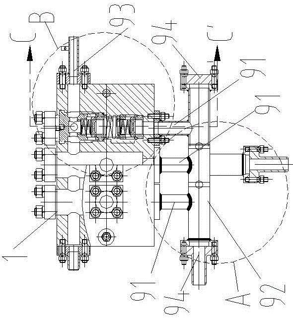 一种便拆卸的分体式油压密封活塞泥浆泵的制作方法