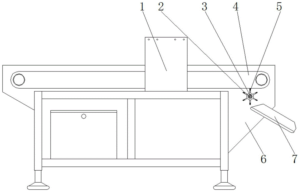 一种金属检测及称重一体机的制作方法
