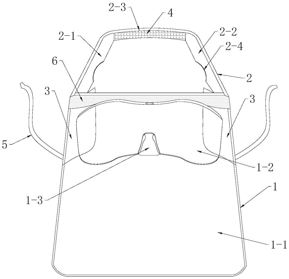 一种隔离防护用具的制作方法