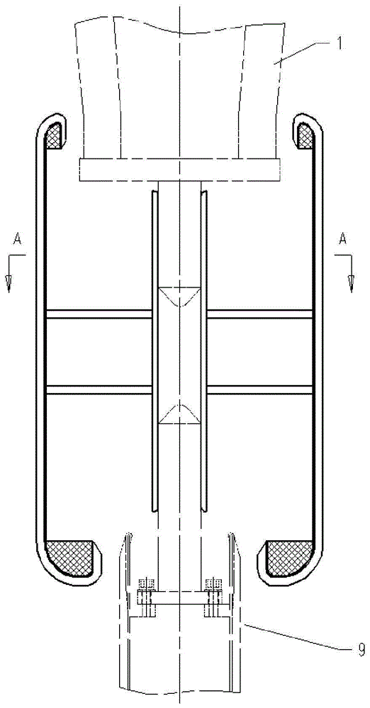 一种换流变压器阀侧套管连接装置的制作方法