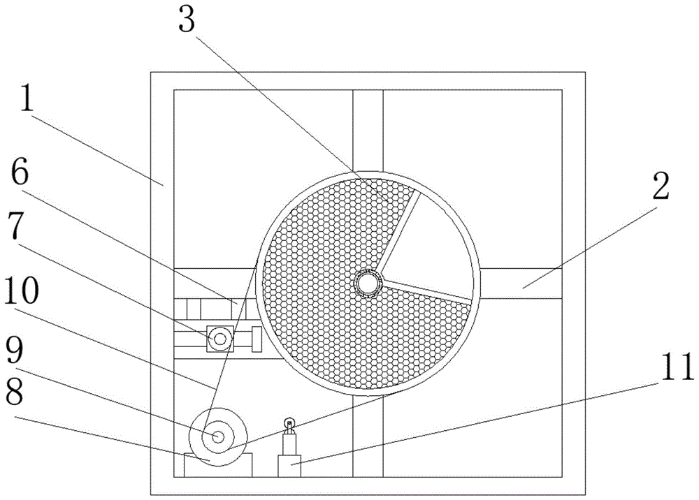 一种除湿机上高胶率的硅胶转轮的制作方法
