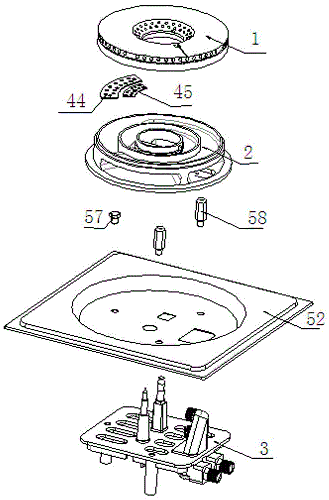 一种完全上进风燃烧器的制作方法